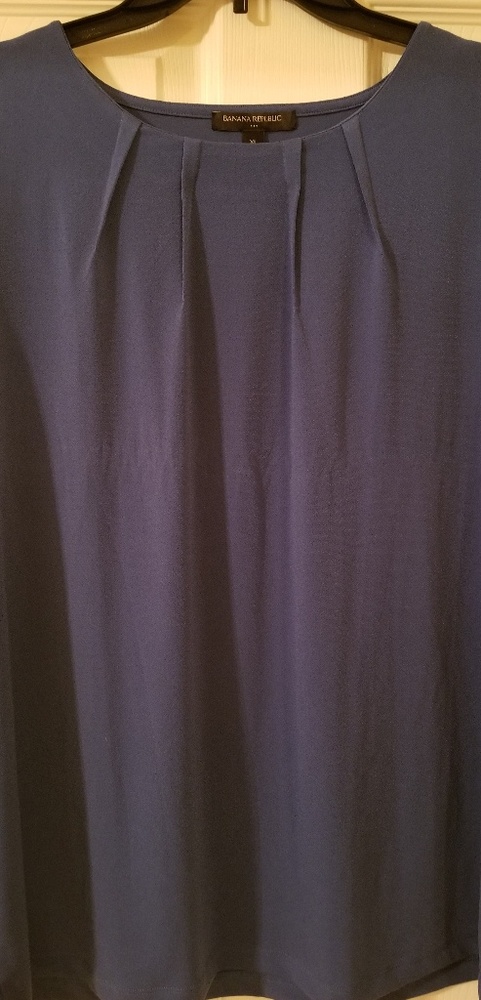 Banana Republic dress blouse size XL teal nwt - Picture 4 of 4